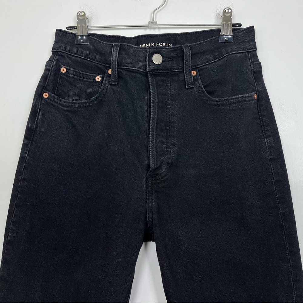 Aritzia Denim Forum Black The Yoko‎ High Rise Slim Jeans Size 26 - Picture 13 of 16